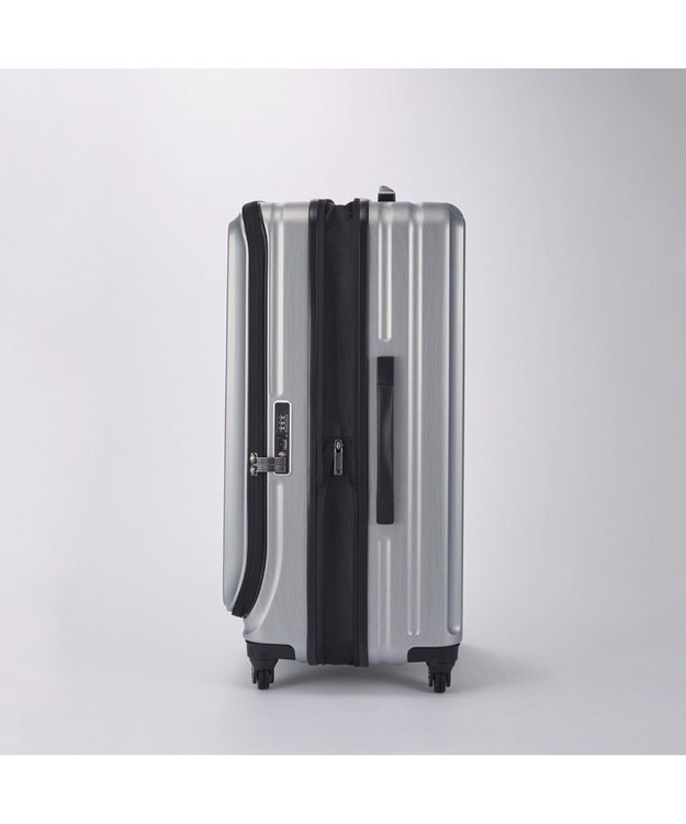 ACE BAGS & LUGGAGE Proteca フレスターEX スーツケース 日本製 76/89L エキスパンド フロントオープン 01553 プロテカ シルバーヘアライン