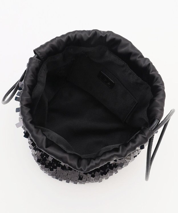 ICB スパンコールバッグ ブラック