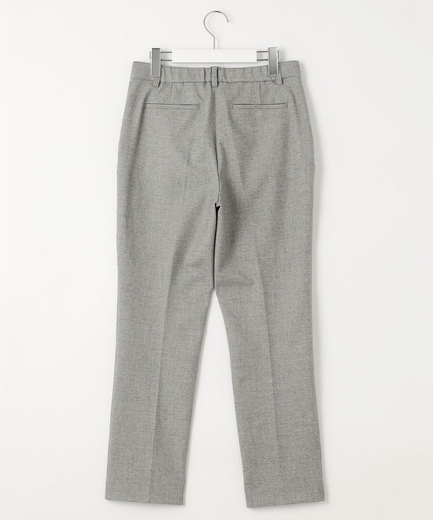 J.PRESS LADIES 【洗える】チェルビック テーパード パンツ ライトグレー系