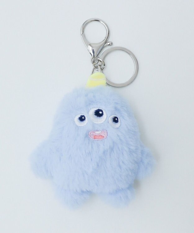 WEGO アンテナモンスターぬいぐるみキーホルダー ブルー
