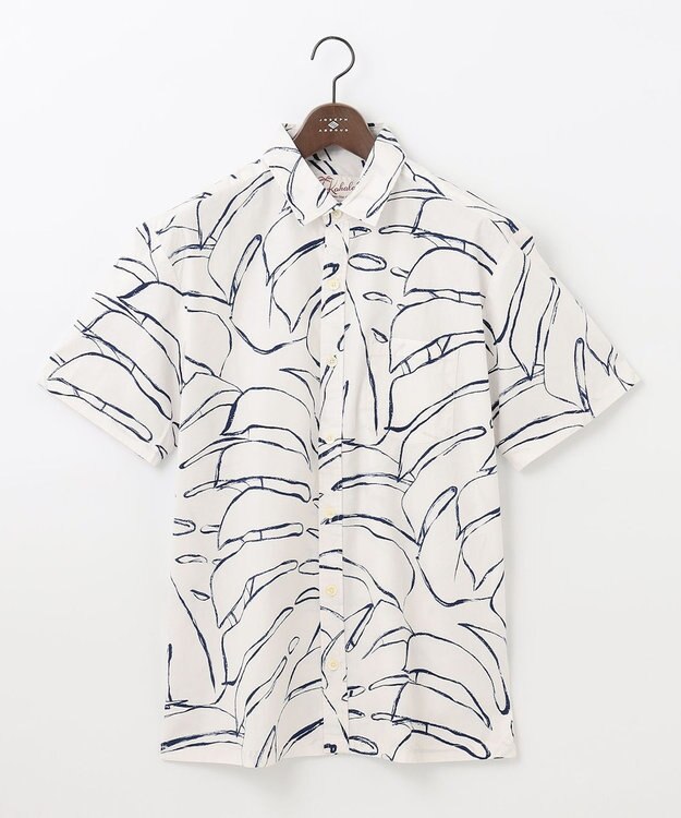 JOSEPH ABBOUD MOUNTAIN 【SPACE】KAHALA アロハシャツ ホワイト系6