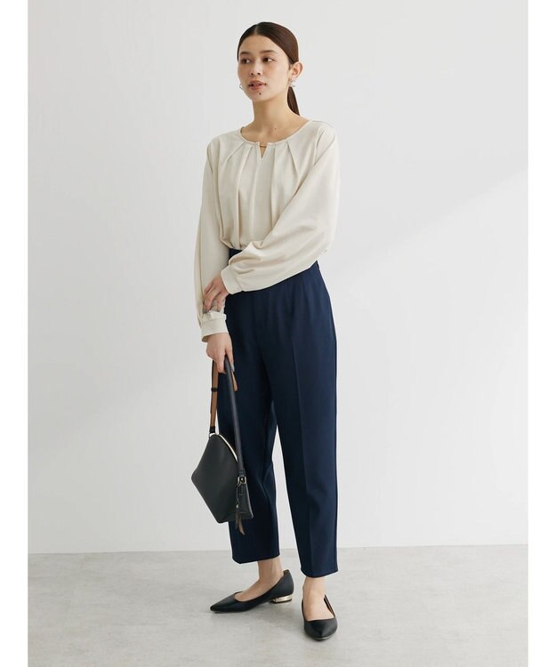 Green Parks フロントバー付きブラウソー Off White