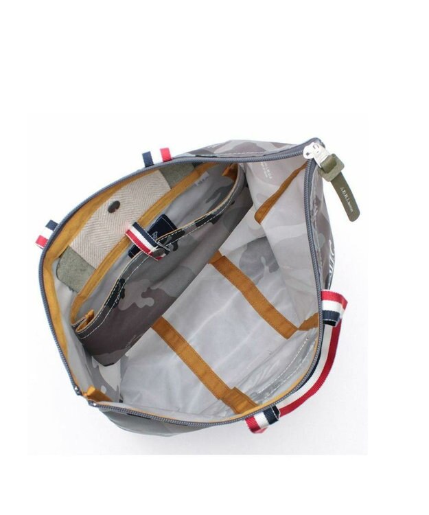 A.D.M.J. 【ファブリック】デービス/オリタタミバッグM CF