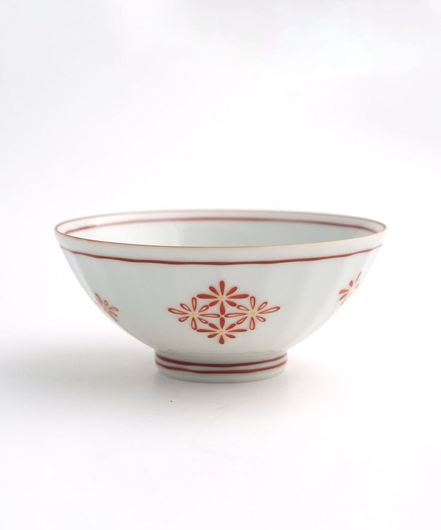 たち吉 【たち吉】菊菱夫婦揃〈茶碗2個・湯呑2個〉美濃焼 ホワイト系その他