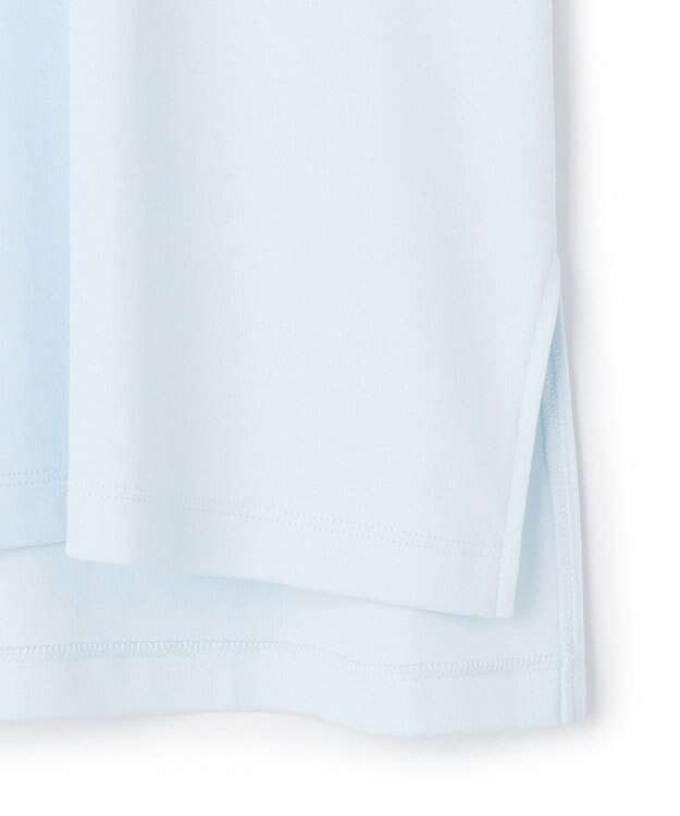 UNFILO BEAUTY FORM-T cotton ロゴ ハーフスリーブ Tシャツ ライトブルー