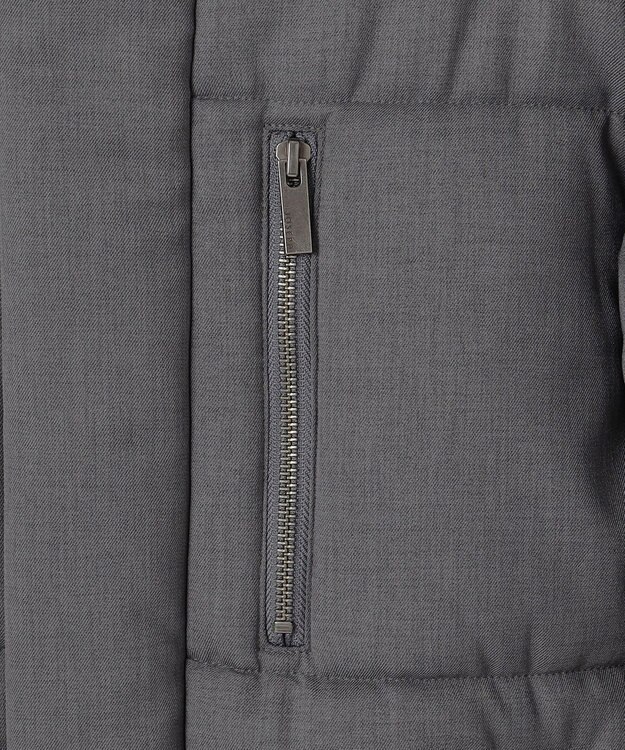 JOSEPH HOMME 【WEB・一部店舗限定  】テックウーステットツイル 　パテッドコート ライトグレー系