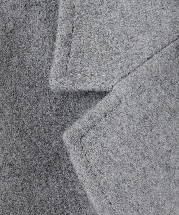 ICB ウールライトメルトン チェスターコート ミディアムグレー系