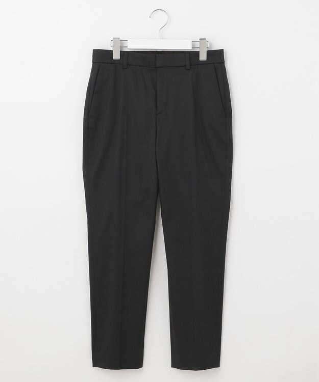 自由区 L 【接触冷感・撥水防汚加工】COOLMAX テーパードパンツ ブラック系