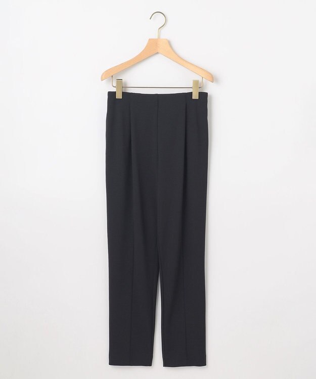 組曲 S 【ご好評につき追加生産！】ジョーゼットジャージースタイルアップ パンツ ブラック系