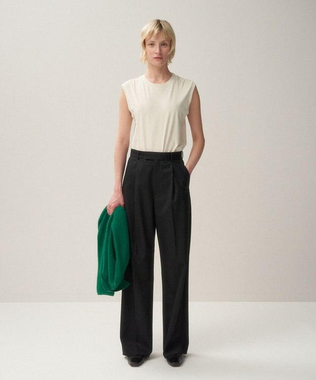 ATON FRESCA NUBACK | タンクトップ WRAM WHITE