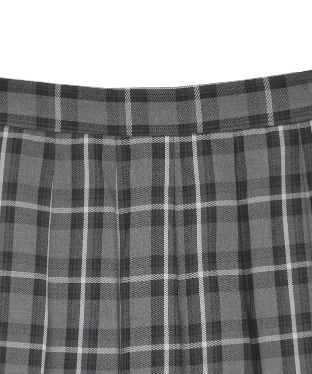 AMERICAN HOLIC T/Rタータンチェックプリーツスカート Black