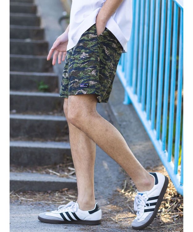 CRAFT STANDARD BOUTIQUE 【ユニセックス】バギーショーツ Camouflage