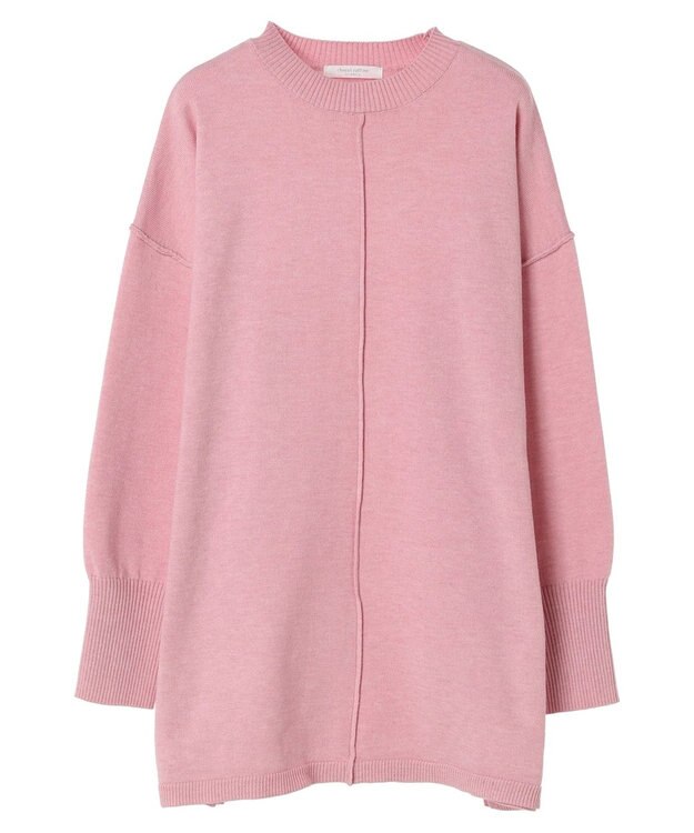 Green Parks もちやわ　ニットチュニック Pink