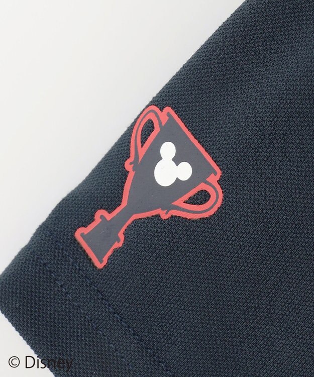 23区GOLF 【ディズニーコレクション】【WOMEN】〈ミニーマウス〉半そでポロシャツ ネイビー系