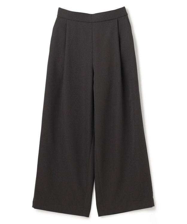 UNFILO L サマーセットアップ ワイドパンツ チャコール