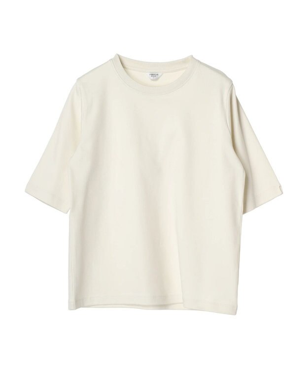 AMERICAN HOLIC ＵＶカット５分袖カットプルオーバー Ivory