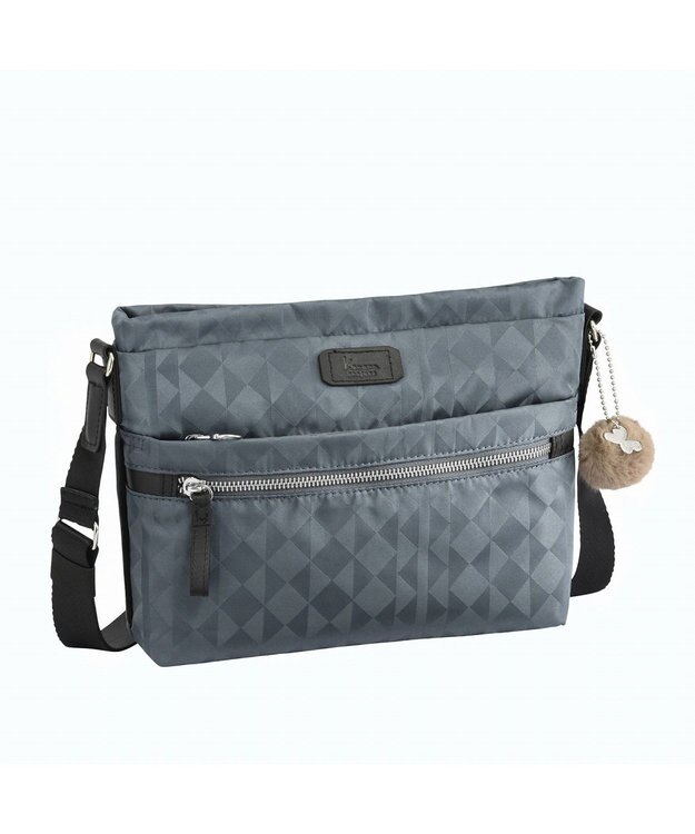 ACE BAGS & LUGGAGE Kanana project カナナモノグラム3rd ショルダーバッグ 11911 カナナ プロジェクト グレー