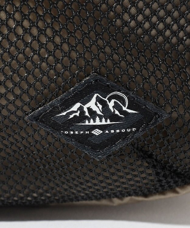 JOSEPH ABBOUD MOUNTAIN 【軽量/撥水】コーデュラナイロンリップ サコッシュ アイボリー系
