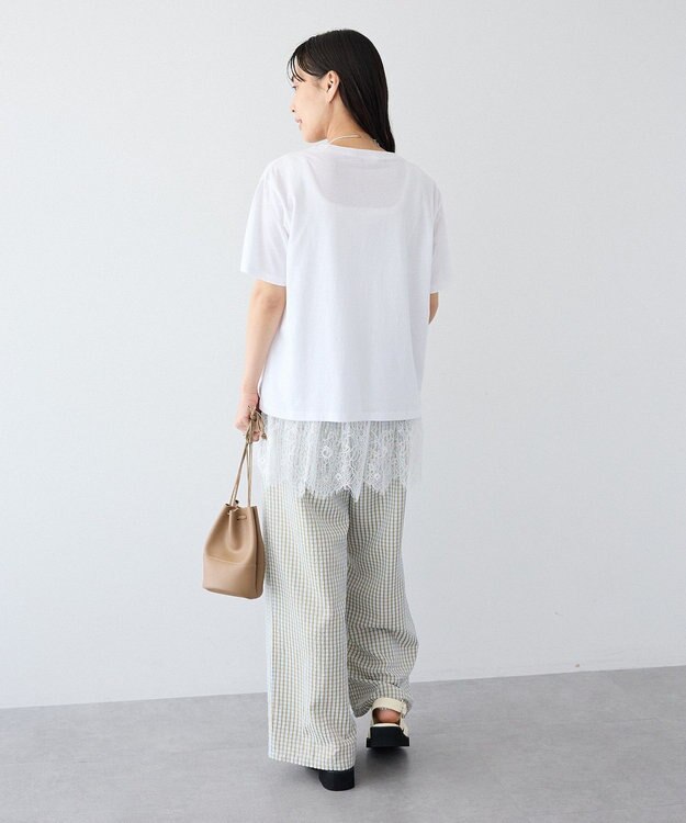 CRAFT STANDARD BOUTIQUE フォトプリントＴシャツ Off White