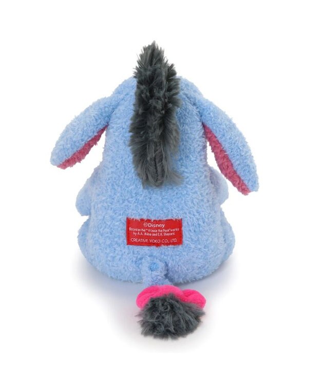 PET PARADISE ディズニー くまのプーさん イーヨー ふわふわ トイ ライトブルー