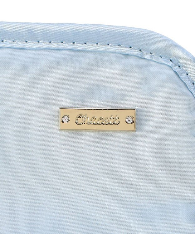 Chacott フラワーリボンロールケース ベビーブルー