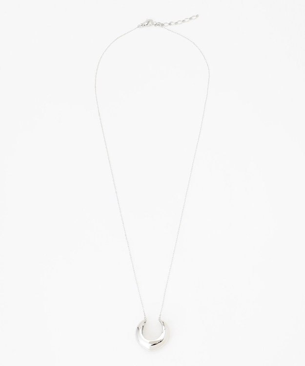 GRACE CONTINENTAL ボリュームフープネックレス シルバー