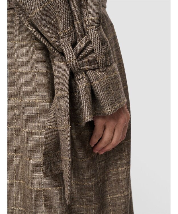 JOSEPH ウールバンブー　ロングコート Escargot Mel