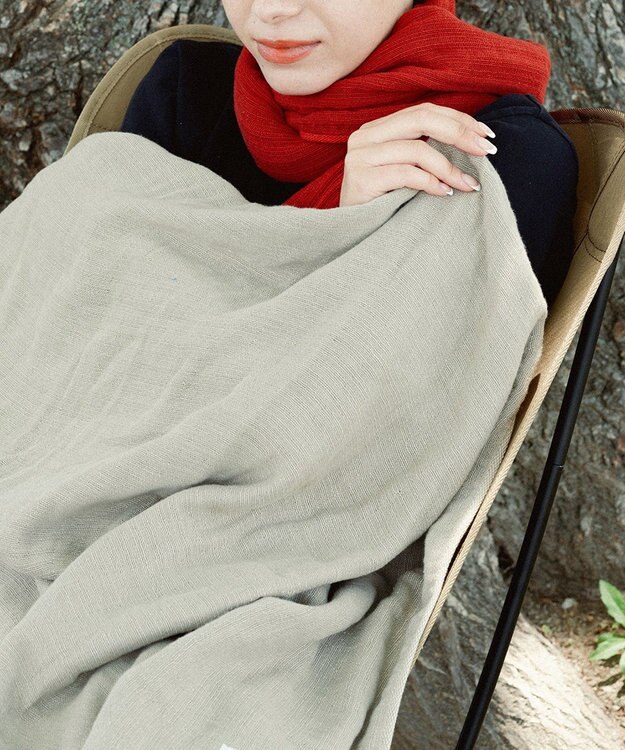 SHINTO TOWEL 【2.5-PLY GAUZE】 ロングタオルマフラー Deep Red