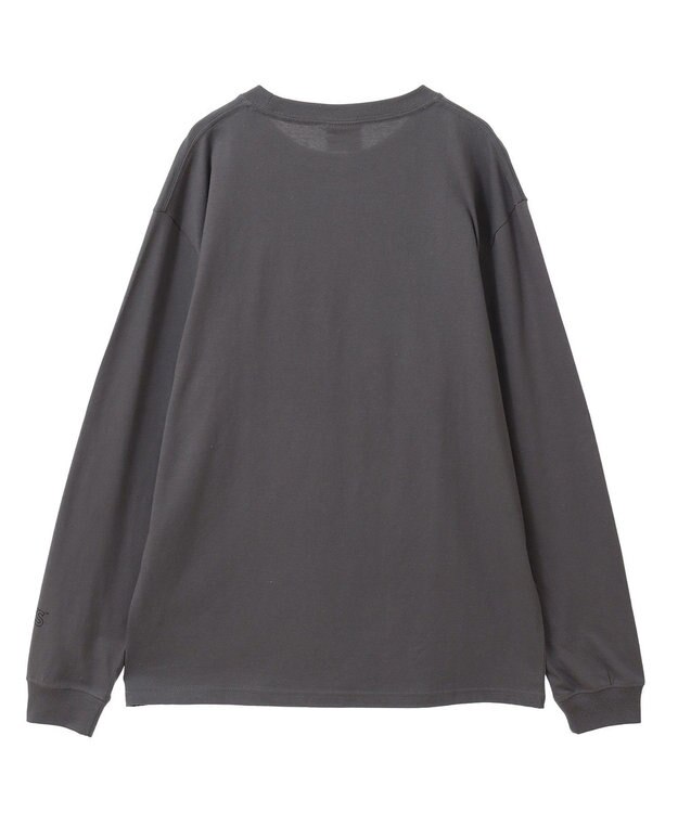 Green Parks ■ＰＥＡＮＵＴＳ　クロスステッチロンＴ Charcoal Gray