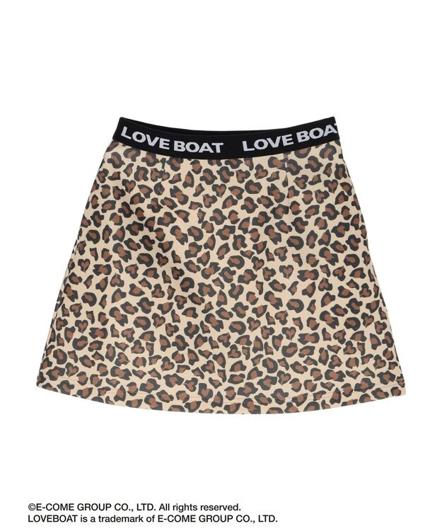 Green Parks ■別注　ＬＯＶＥ　ＢＯＡＴ　ミニスカート Leopard
