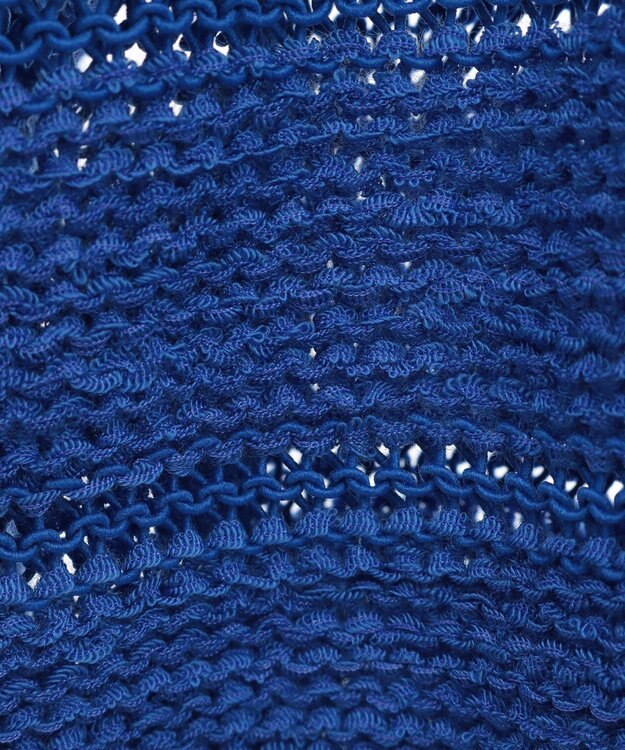 AMERICAN HOLIC 透かし編みニットプルオーバー Blue