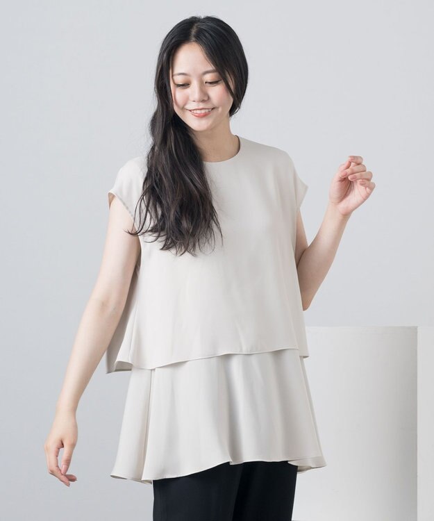 ONWARD Reuse Park 【23区】ブラウス秋冬 ベージュ