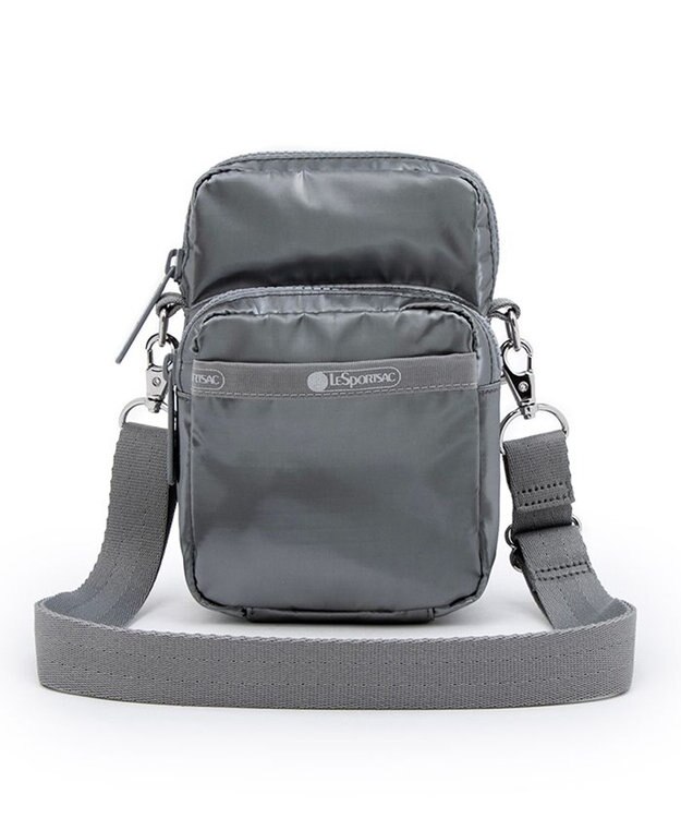 LeSportsac MINI PHONE BAG/ガンメタルグレーシャイン ガンメタルグレーシャイン