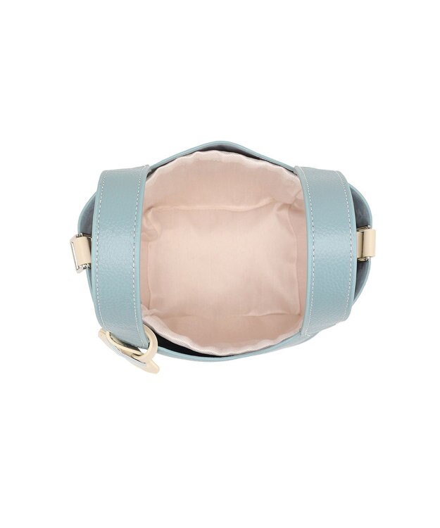 style code 【PADMA/パドマ】 キーチャーム付 本革ミニトートバッグ ブルー