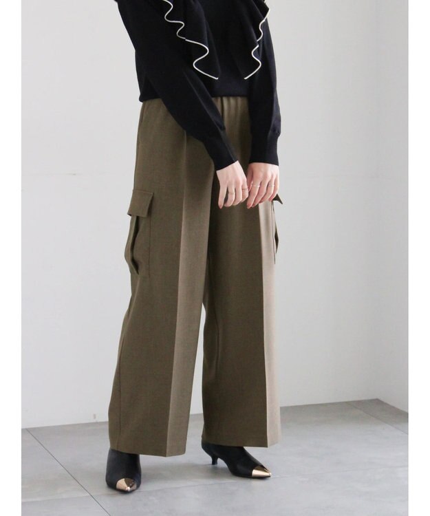 Te chichi イージーカーゴスラックス カーキ