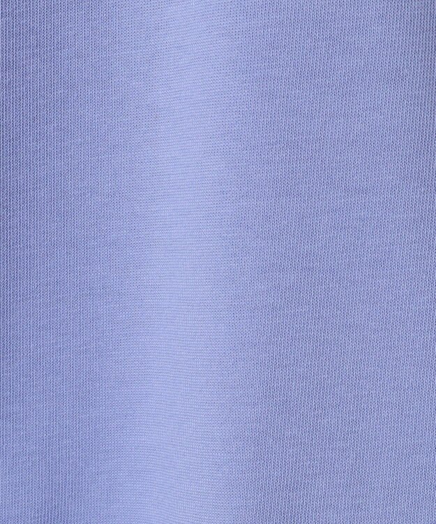 earth music&ecology 【接触冷感/洗濯機可】異素材ドッキングドロストチュニック Blue