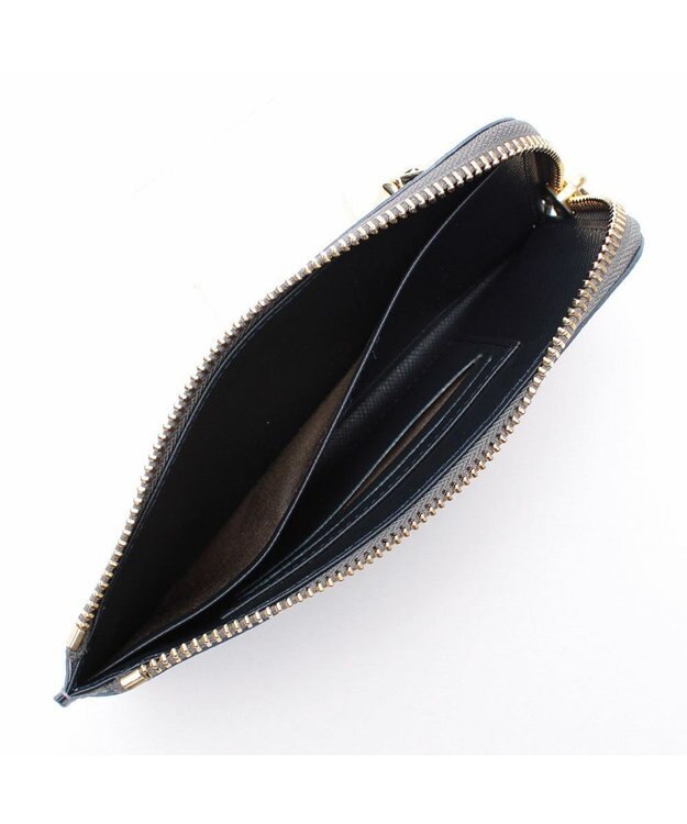 A.D.M.J. 【牛革】クロコ型押しオーガナイザーパース グリッジオ