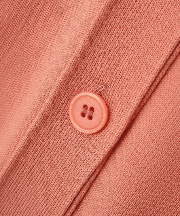 Green Parks ここちニットＶネックカーディガン Pink