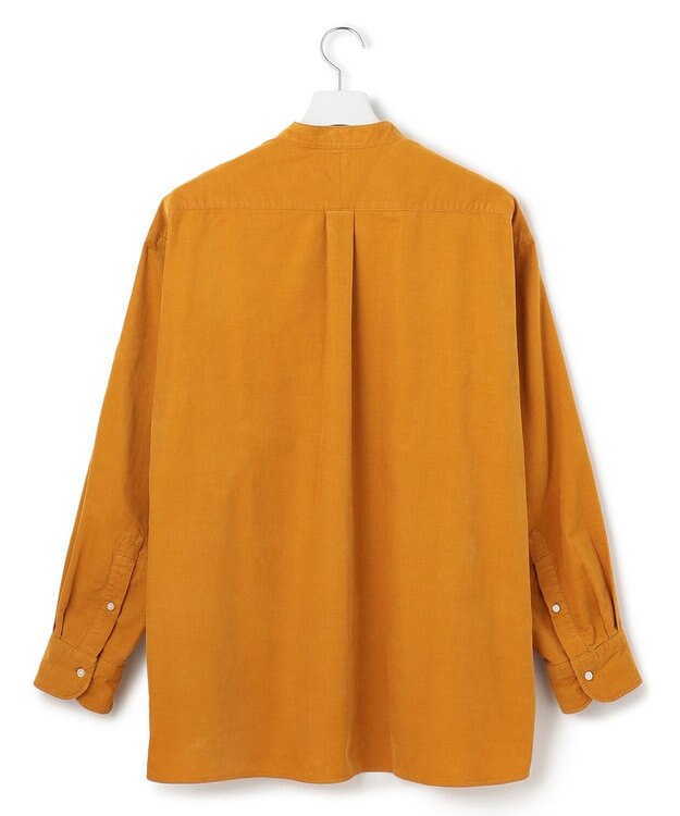 J.PRESS YORK STREET 【UNISEX】コーデュロイ バンドカラーシャツ イエロー系