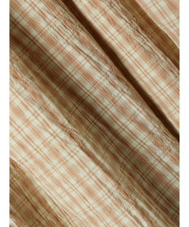 Green Parks ・Ｐｅｔｉｔ　Ｆｌｅｕｒ　チェックティアードキャミワンピ Green