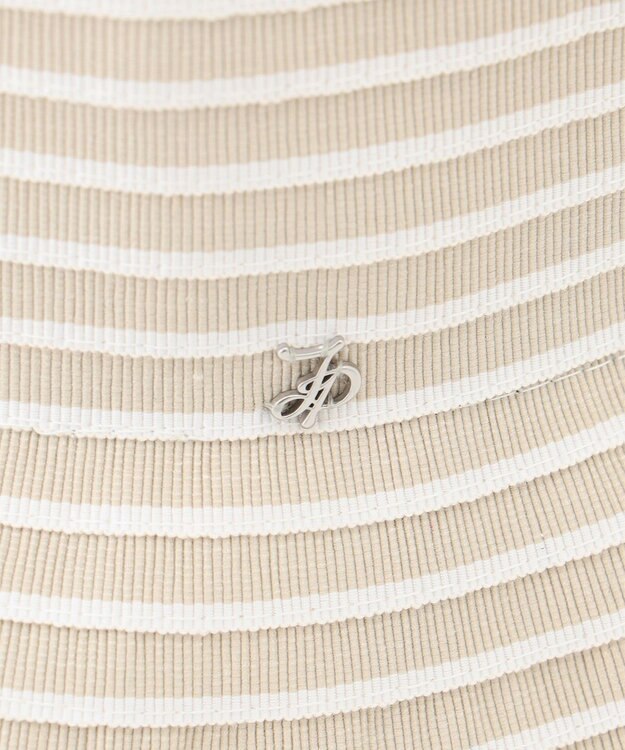 J.PRESS LADIES 【洗える・UVケア・畳める】ブレード ハット ベージュ系2