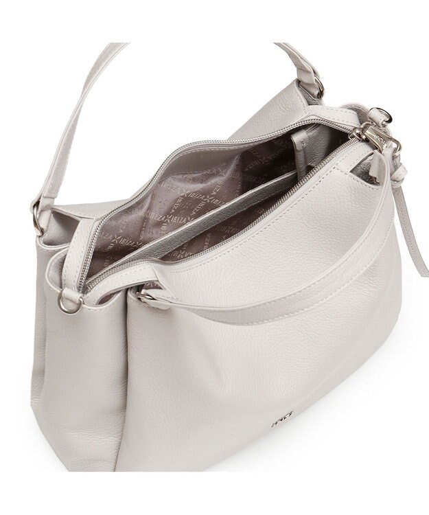 IBIZA インプレシオン　2WAYバッグ ライトグレー