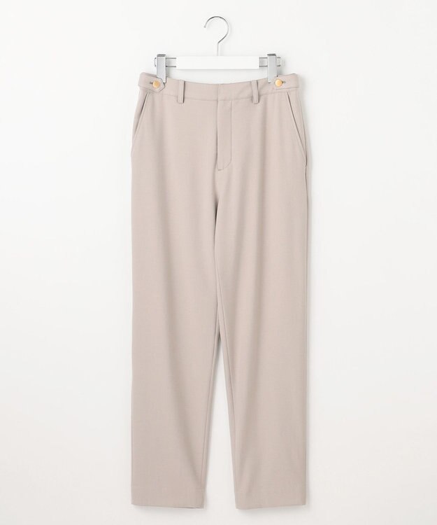 J.PRESS LADIES 【洗える】2way thermoサキソニー テーパード パンツ ベージュ系
