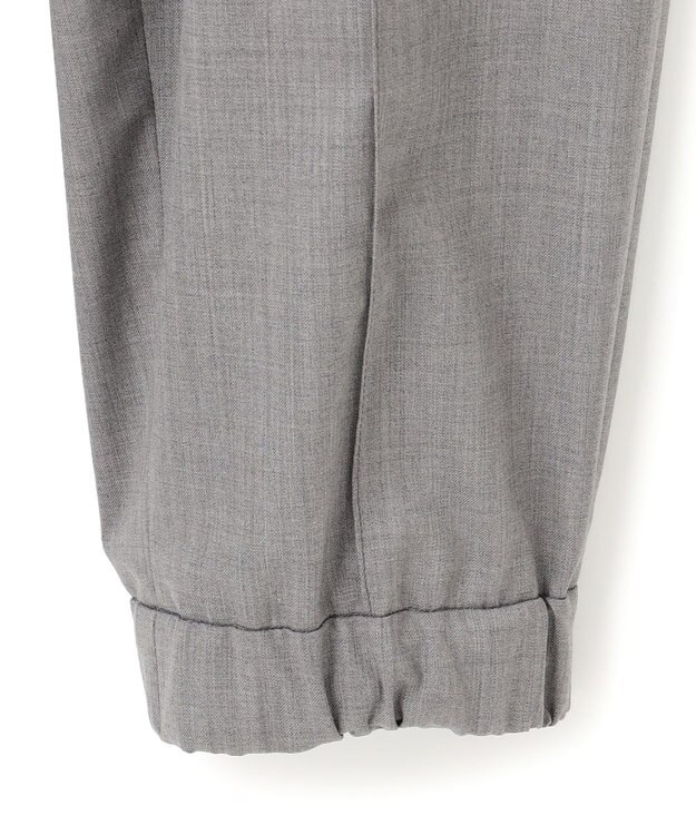 ICB 【洗える】T/Wブロード ジョグパンツ ライトグレー系