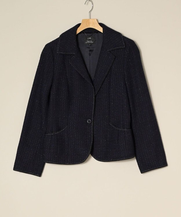 ONWARD Reuse Park B品【23区】ジャケット春夏 ネイビー