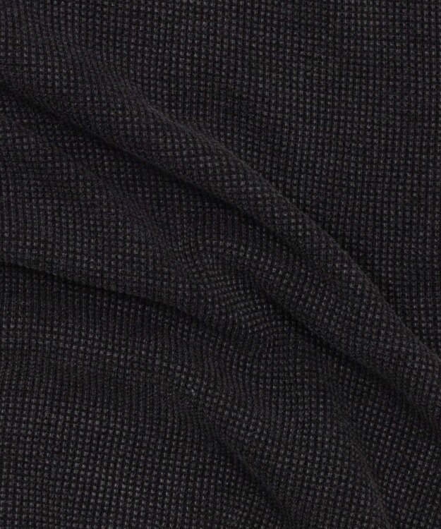 WEGO 【ユニセックス着用ITEM/MLサイズ展開】ワッフルT（LS） ブラックその他