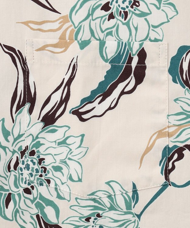 JOSEPH ABBOUD MOUNTAIN 【SPACE】KAHALA アロハシャツ ベージュ系6