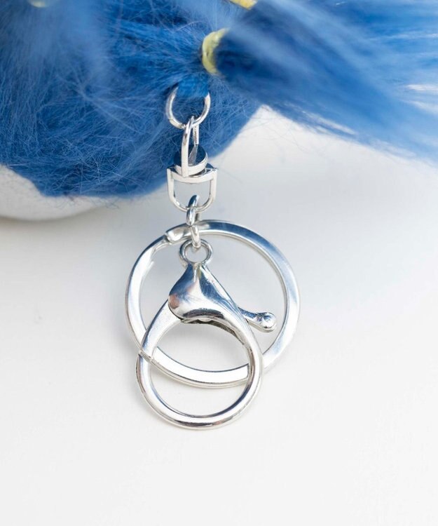 WEGO ギャルモンスターぬいキーホルダー ブルー