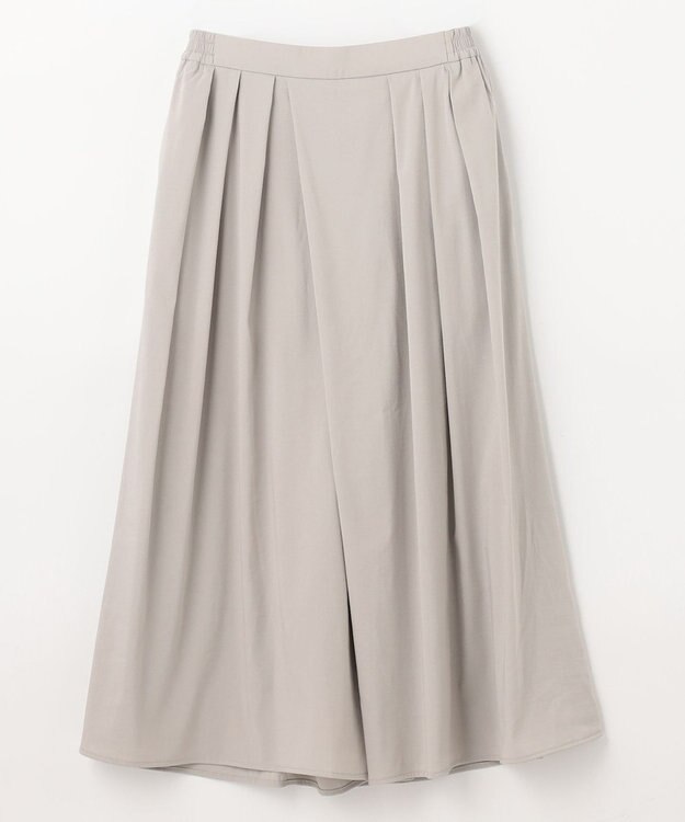 ANY L 【洗濯機可能/接触冷感/UVケア/イージーケア/ウエストゴム】清涼リラックススカーチョ グレージュ