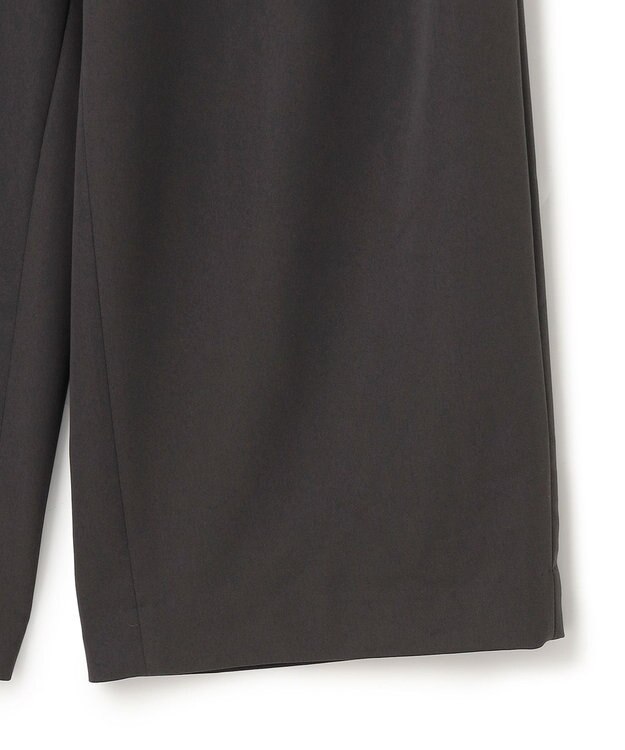 UNFILO L サマーセットアップ ワイドパンツ チャコール